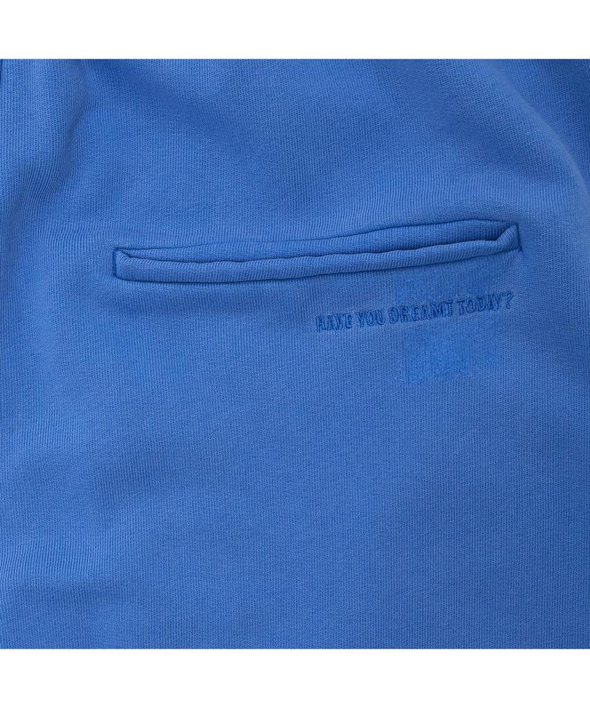 TUEWID Tuewid Classic Embroidery Set Up Pants In Cerulean Blue