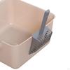 Litter Box Pet Supplies Cat Portable High Sided Easy Clean for