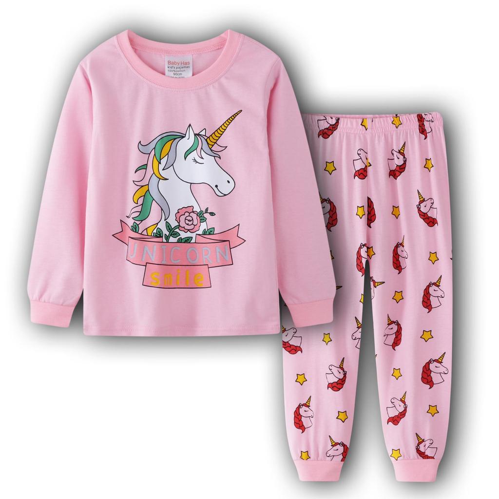 2025 Kids' Long-Sleeved Pajama Set - Spring/Autumn Collection