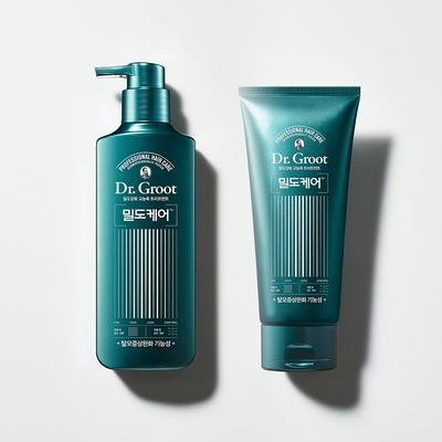[NEW] Dr. Groot Density Intensive Solution Hair Loss Control Shampoo 400mL + Treatment 300mL