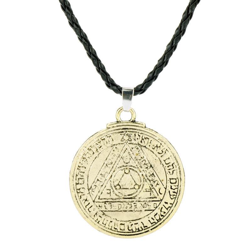 Nordic Jewelry Viking With Geometric Pendant And Electroplated Alloy For Gift For Travelers