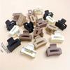 20Random Mixed Hair Mini Small Grab Clip Matte Milk Coffee Color Girl Bangs Cute Hairpin Small Grab Clip Side Hairpin Decoration