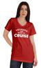 Inkmeso Vaccinated And Ready To Cruise Funny Pro-Vaccine Crew Neck T-shirt For