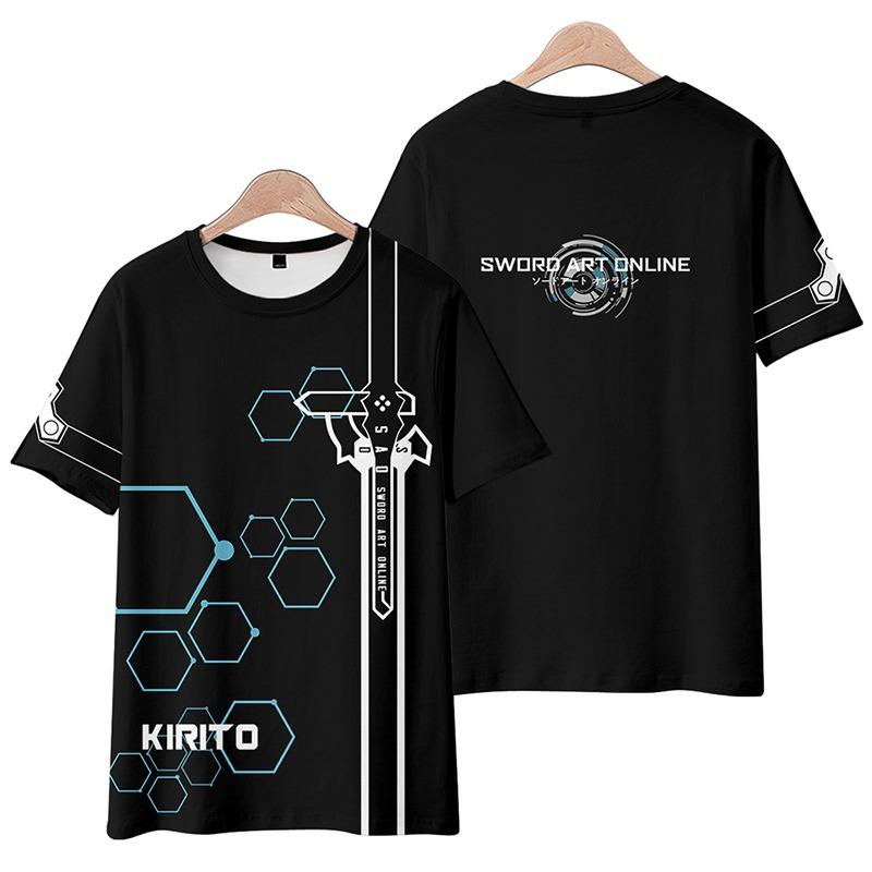 Sword Art Online AnimeT-Shirts Men Women Tee Shirt Short SleeveT Shirt Plus Size Tops