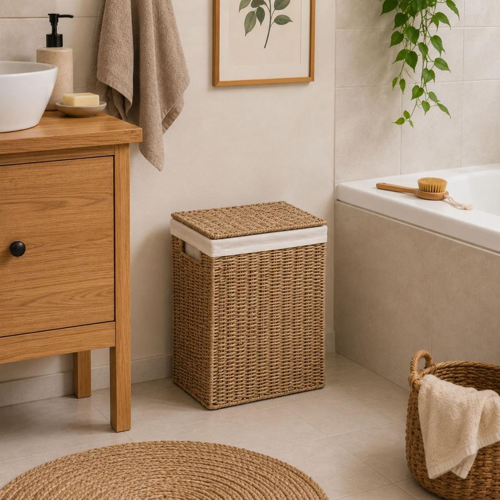 Reed Laundry Basket 40