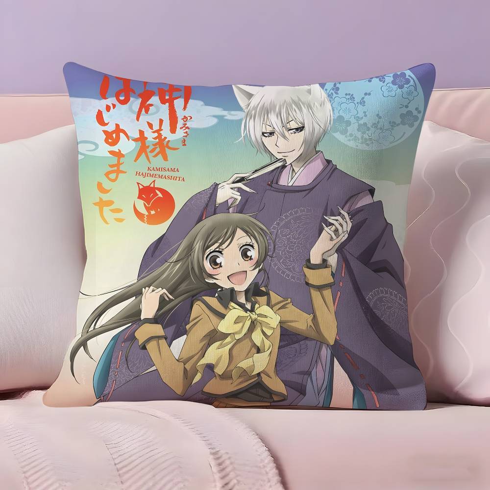 Kamisama Kiss Anime Pillow Case  Ultra Soft Skin Friendly Fabric Cloud Like Comfort & Concealed Zipper