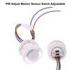 Dc5V 12V 24V Rir Motion Sensor Switch Adjust Infrared Switch Body Movements Activated Detector Time Delay Illumination For Home