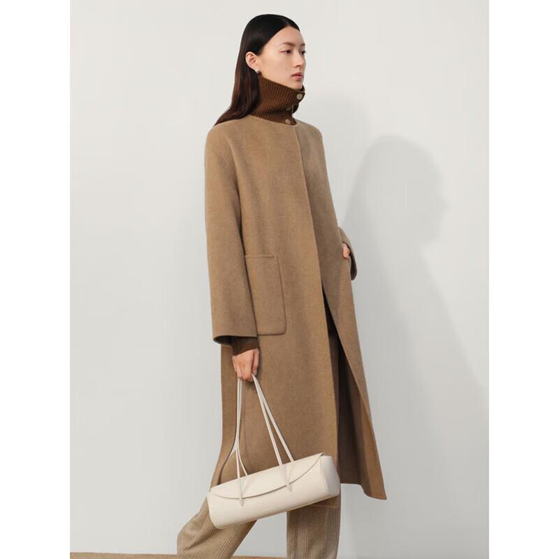 Jiu Zi Anna Kou Women's Belted Double-Faced Wool Long Coat
