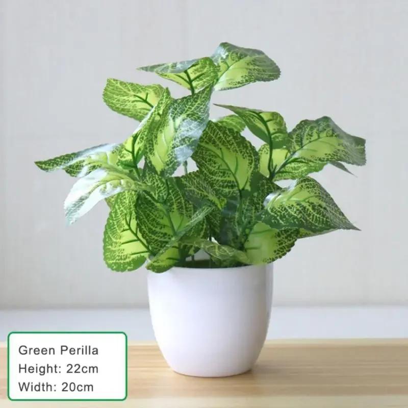 Artificial Plants Bonsai Fake Plants  Home Decoration Accessories  Plant  Plant Pot  Office Decoration  Living Room Decoration