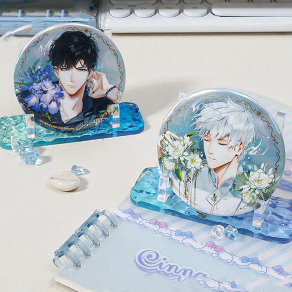 Water Ripple Picture Frames Holder Bracket Home Decor Durable Plate Holder Stand