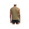 HOKA One One Comfortable Versatile Simple Solid Color Vest Men Tops Wild-Mushroom 1175770-WDMS