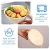 Evanda Bowls, Set of 8, Cheese White, Approx. 750ml Capacity, Unbreakable Dishes and Bowls, PP Plastic, Polypropylene, Perfect for Cereal, Salad,