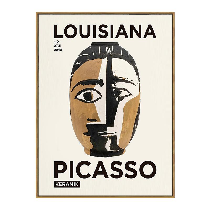 

Вінтажний плакат Пікассо Поцілунок Собака Абстрактні Декоративні Принти Живопис на Полотні Настінне Мистецтво Картина Декорація для Дому Вітальні Інтер єру Кімнати 21x30cm No Framed