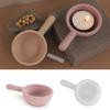 Pans Shape Candle Holder Molds 3D Handle Jar Candlestick Silicone Molds Castings Molds Epoxy Resin Molds Plaster Molds