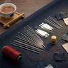 34 PCS Big Eye Steel Sewing Needles Kit, Steels Needle For Hand Sewing With Thimble, Threader, Thread Rippers For Beginner And Clothing
