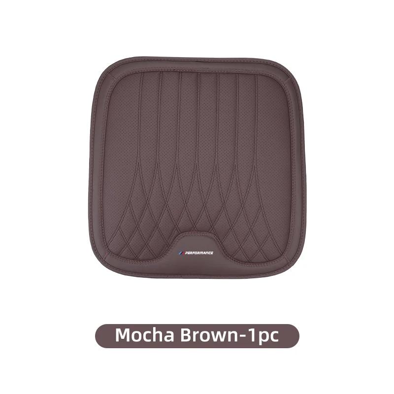 2025 Hot Car Seat Cover Leather Auto Seat Pad Driving Cushion Anti-Slip Mat For BMW X3 X5 M5 M3 E46 E90 E60 F10 F30 G30 E87 E70