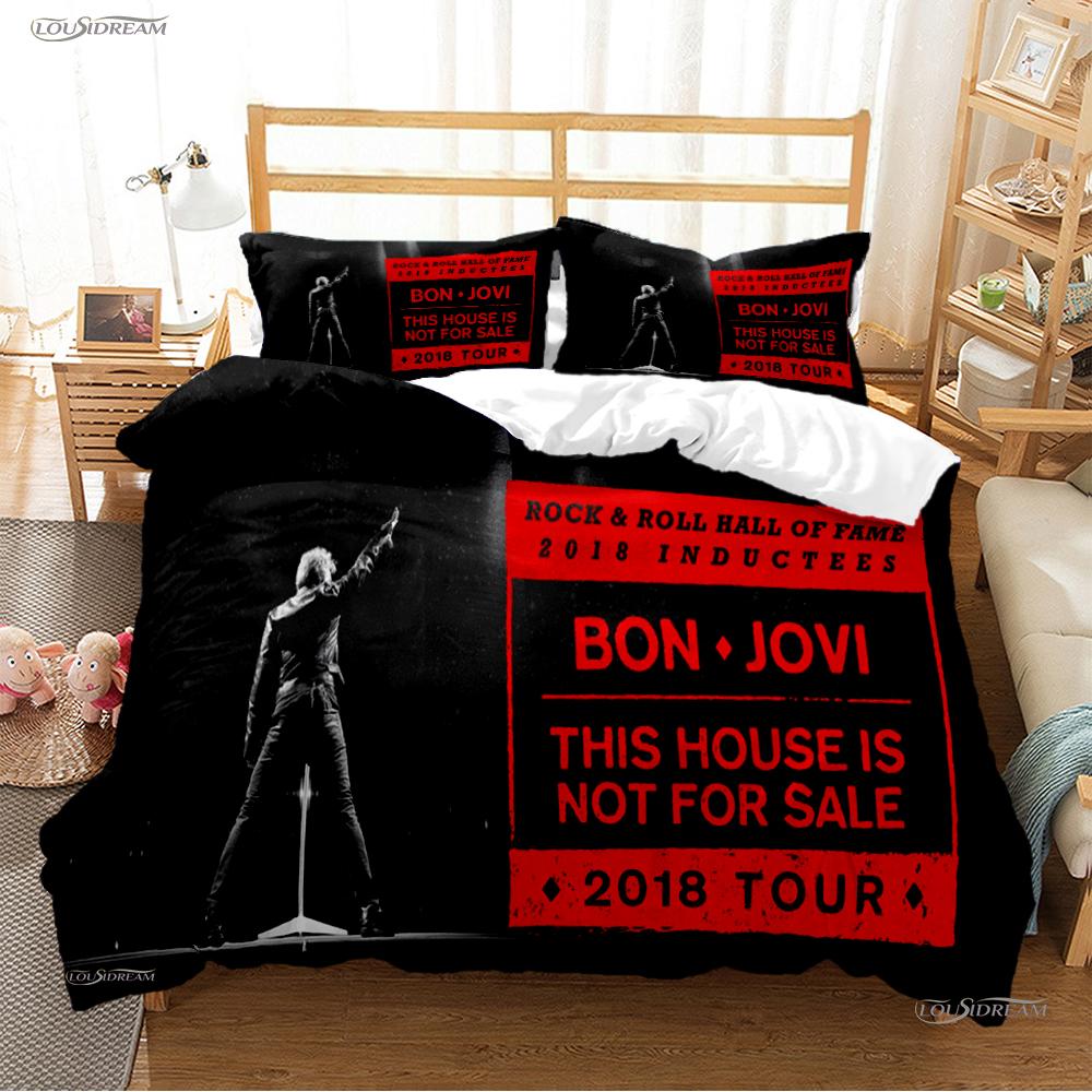 Casal Rock Band All Season Duvet Cover Comforter Bedding Sets Soft Quilt Cover and Pillowcases Boys Single/Double/Queen/King