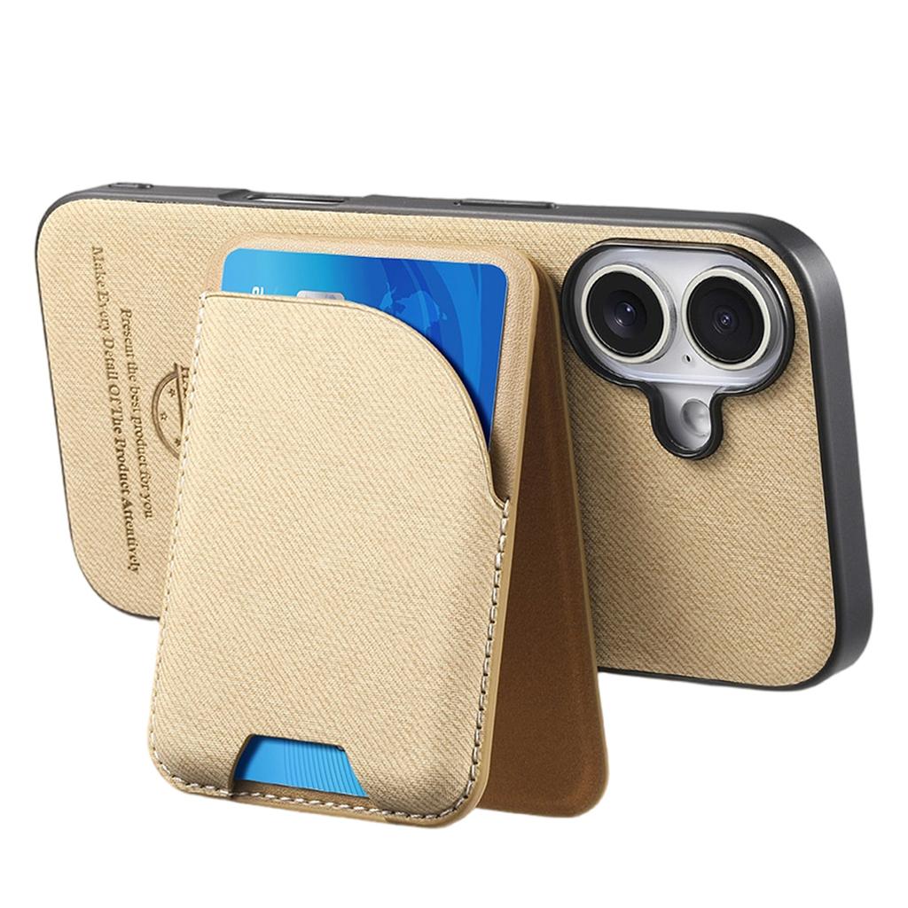 Anti Shock Magnetic Phone Case With Card Slot Premium Textured PU Leather Slim Protective Cover For Secure Everyday Use