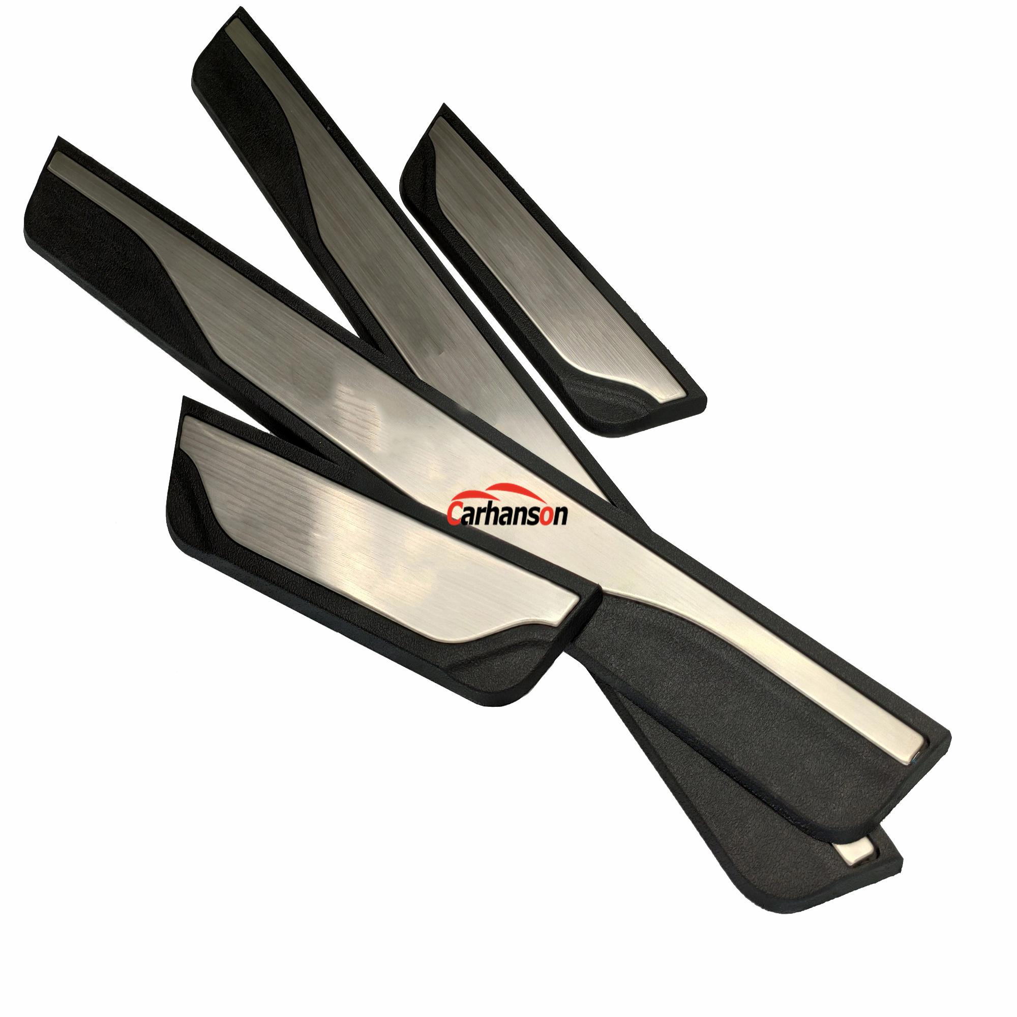 

Аксессуары для стайлинга автомобилей Ford Escape 2014 2015 2016, накладка на порог из нержавеющей стали, накладка на педаль, защита авто with logo