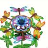 Wind Sculpture Spinners Windmill Birthday Gifts Art Iron 55 Inch Tall Lawn Ornament for