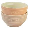 Staub 12cm Macaron Bowl Set - Blue / Pink / Green (2pcs)