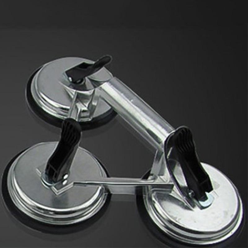 Aluminum Alloy Suction Cup for Glass Floor Tile Brick Suction Cup Puller Handle Lifter Panel Carrier Heavy Duty Glass Lifting