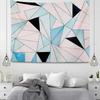 Office Living Room Tapestry Simple Line Geometric Pattern Hanging Cloth Home Wall Decoration Tapestry