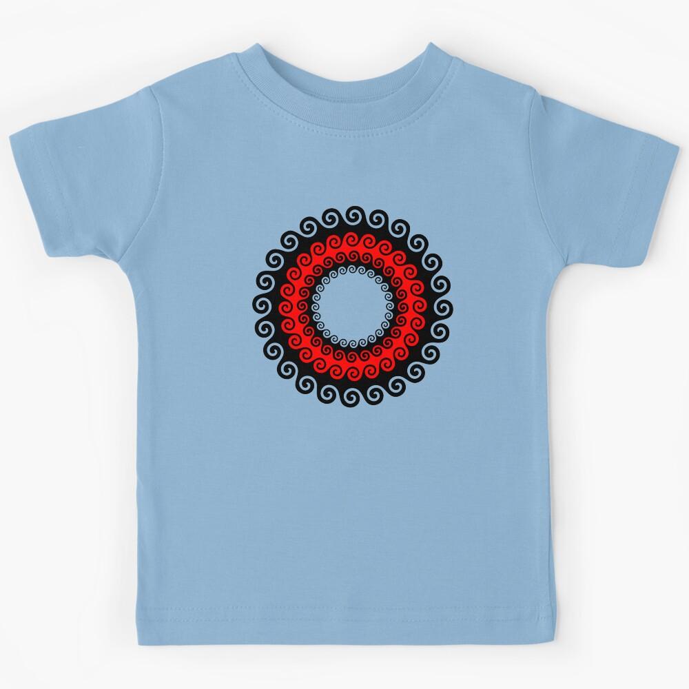 Wave Circles Kids T-Shirt 100