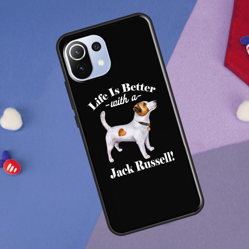 Jack Russell Terrier Dog Cover For Xiaomi 14 Ultra 13 11T 12T 13T 14T Pro POCO X6 X7 Pro X3 X5 F3 F5 F6 M6 Pro Case