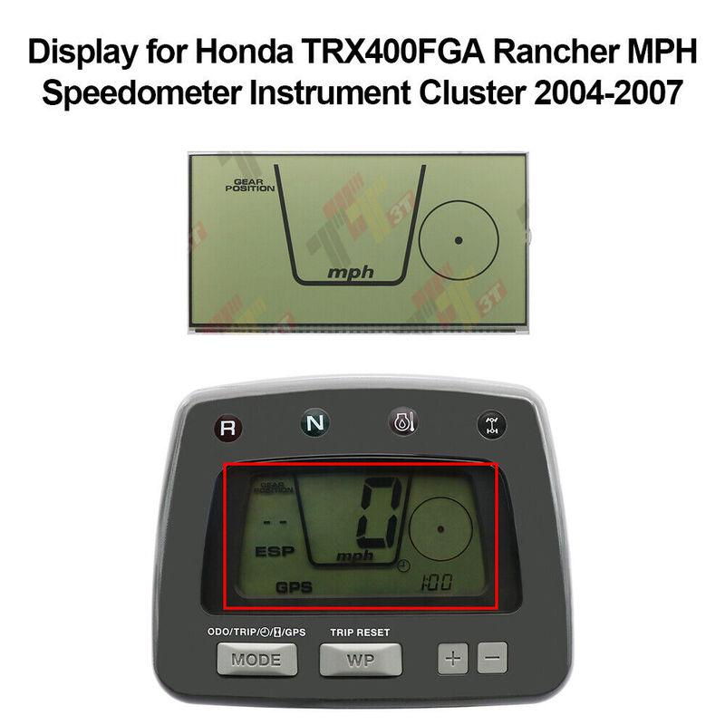 LCD Display for Honda TRX400FGA Rancher MPH Speedometer Instrument Cluster