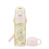 Skater Children's Stainless Steel Water Bottle 2-Way Direct Drinking 470ml Cup Drinking 430ml Sumikkogurashi Mole House Child-friendly Lightweight Typ
