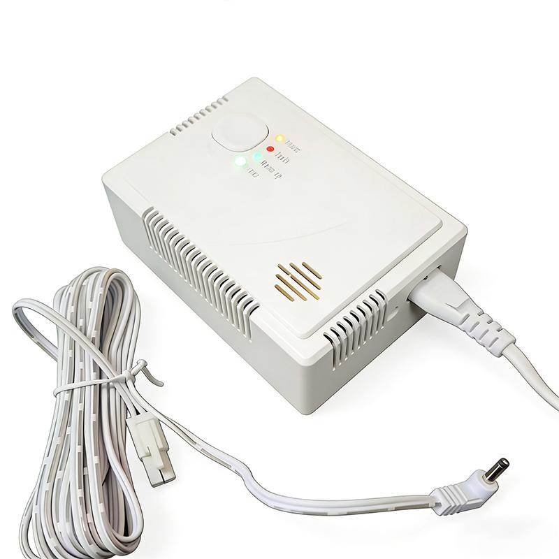 HD4005 Gas and Carbon Monoxide Detector with 4G Communication Sound & Visual Alarm Phone Call & SMS Notification Backup Battery