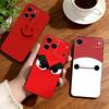 Cool Angry Eyes Red  Phone Case For iPhone17,16,15,14,13,12,11 Plus,Pro Soft Silicone Black Cover