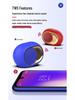 Golden Egg X6 Bluetooth 5.3 Portable Wireless Speaker: Outdoor Subwoofer, Card-Insert, Mini-Sized.