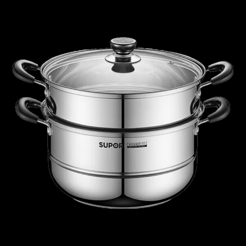 Supor 304 Stainless Steel Steamer Pot