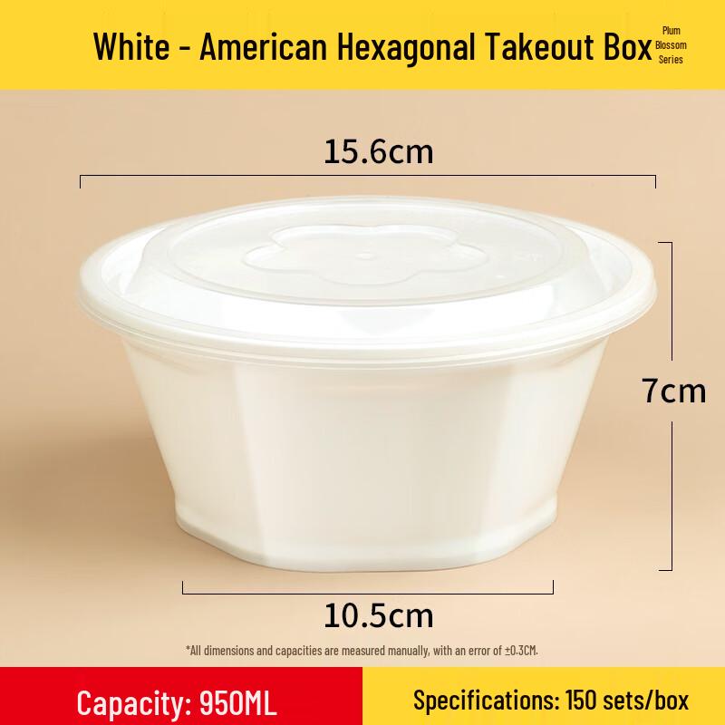 American Style Disposable Takeout Food Containers