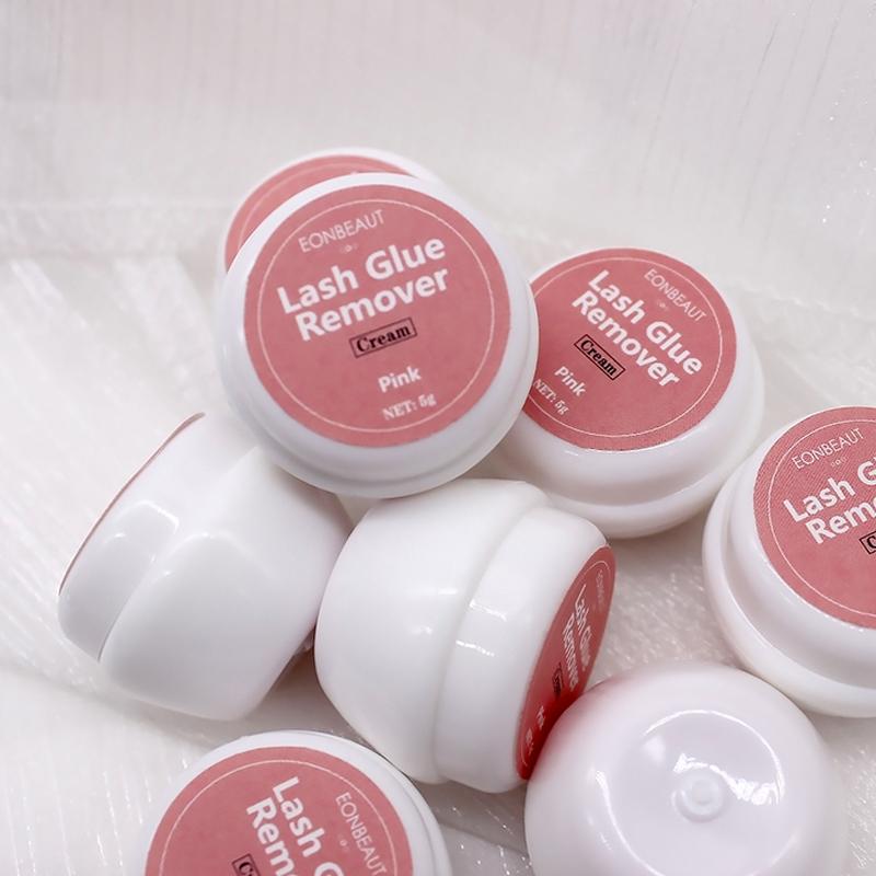 eonbeaut Crème dissolvante rose pour Extensions de cils, 5g, fournitures d'outils de maquillage