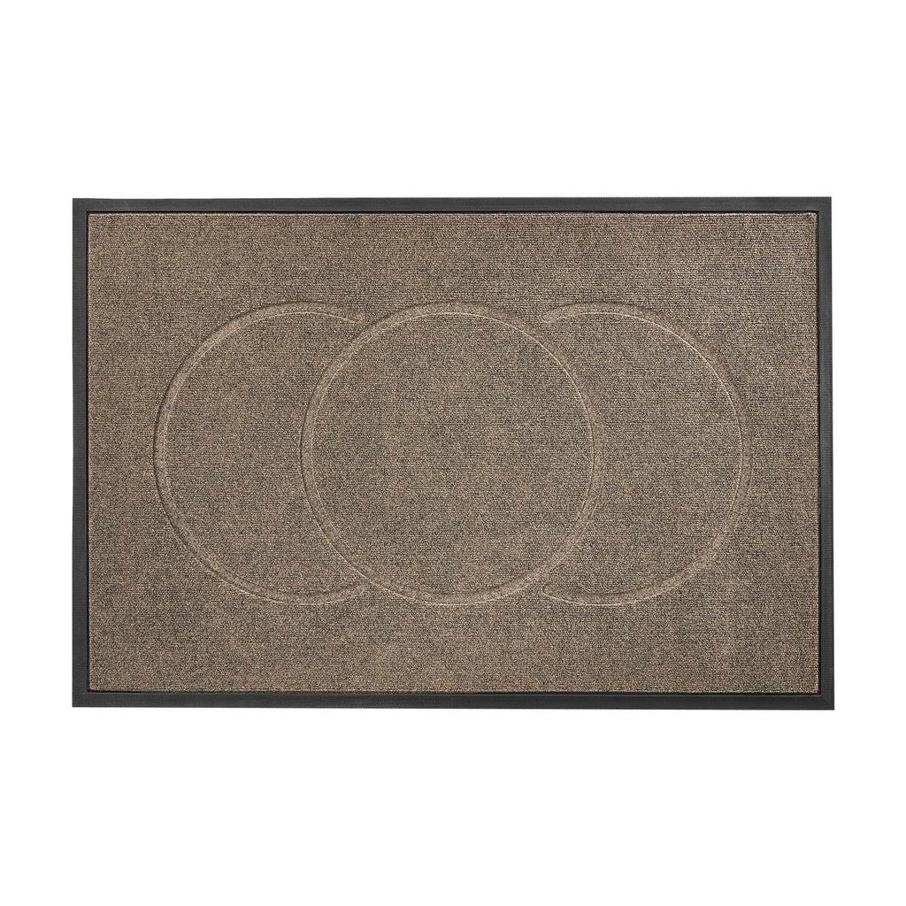 Front Door Mat, 1194 X 813 Mm Commercial Floor Mat for Indoor and Outdoor, Modern Stylish Carpet with TPE Backing, Heavy Duty Washable Entry