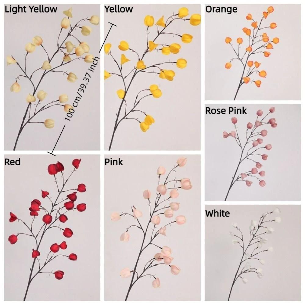 Plastic Artificial Lantern Fruits Realistic Simulation Flower  Wedding Decor