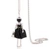 Cute Women Necklace Statement Lady Charm Long Trendy Necklace  New Fashion Female Big Pendant Lovely Jewelry Gift