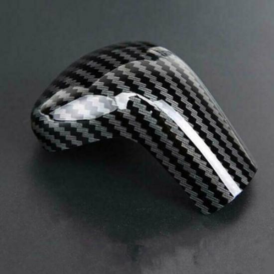 Carbon Fiber Style Gear Lever Shift Knob Cover Trim Fits Toyota Corolla  -20