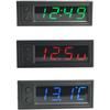 12V 3-in-1 Kfz-Kit Thermometer + Voltmeter + Uhr LED Digitalanzeige