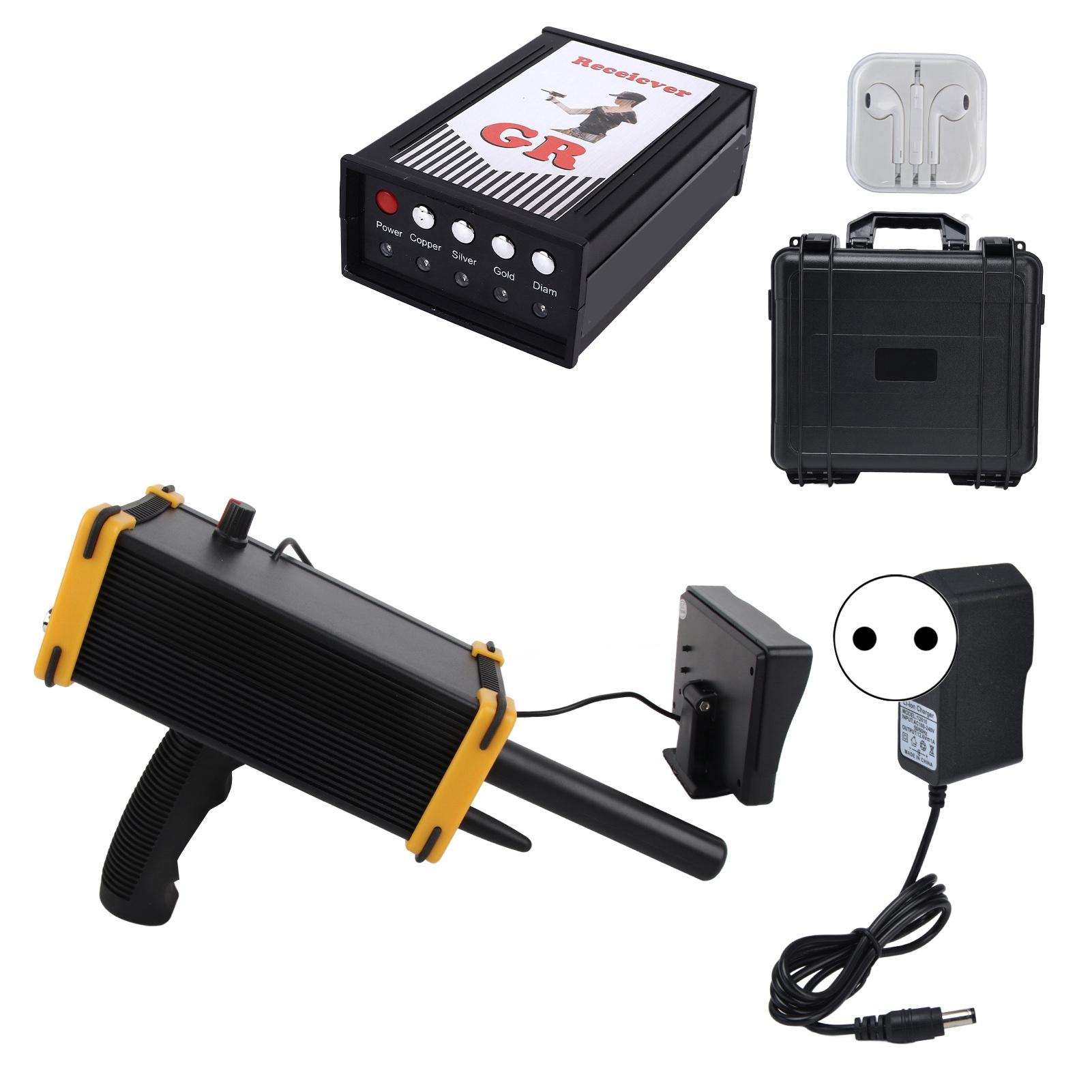 

1000M подземный металлоискатель с экраном дисплея серебряный золотой медный кладоискатель для