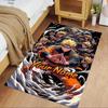 Naruto Character Customize Your Name Carpet Perfect for Dining Room Decorate room Dormitory Hallway Anti-slip Rug Anime Office Decor