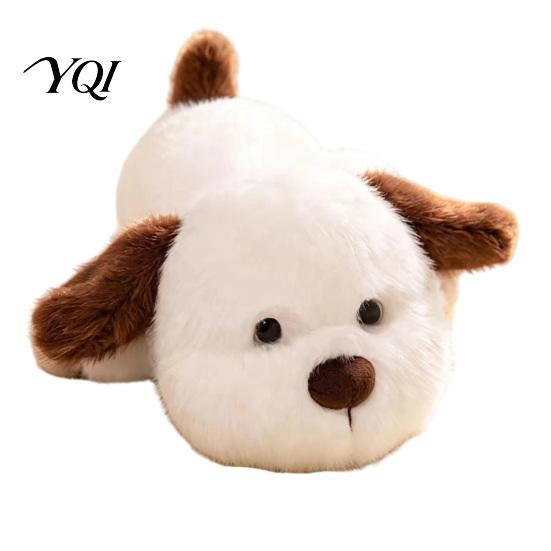 Stuffed Animal Pillows for Sleeping Soft Plush Doll with Weighted Base, Cute Fox/Cat/Dog/Otter Figurine, Gift Kids Cartoon Crawling Animals