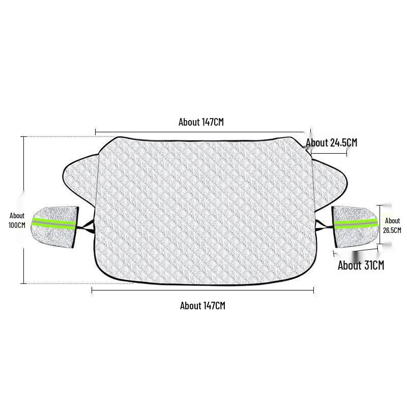 Universal Car Windshield Snow Cover - Winter Shield for All Models (2026)