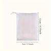 10/20pcs Soap Bubble Net Bags, Facial Cleanser Foam Net Soap Bags, Soap Net Bags, Storage Bags with Drawstring Rack