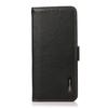 KHAZNEH Phone Case for Xiaomi Redmi Turbo 4 5G/Poco X7 Pro 5G Genuine Cow Leather Cover RFID Blocking
