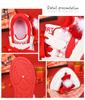 2025 Winter New Arrivals: Girls' Versatile Red Casual Sports Shoes for Middle and Big Kids