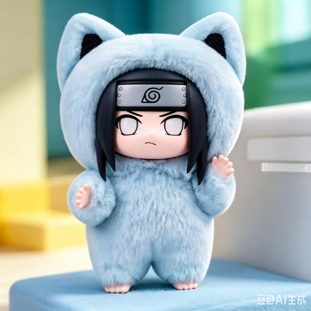Toptoy Eaki Naruto V3 V2 Blind Box Kitten Land Series Pajamars Plush Vinyl Doll Movable Figure Itachi Sasuke Obito Surprise Toy